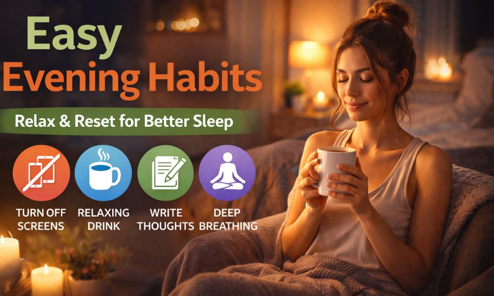easy evening habits relaxing night routine
