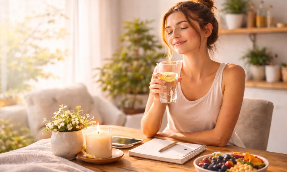 calm morning peaceful lifestyle