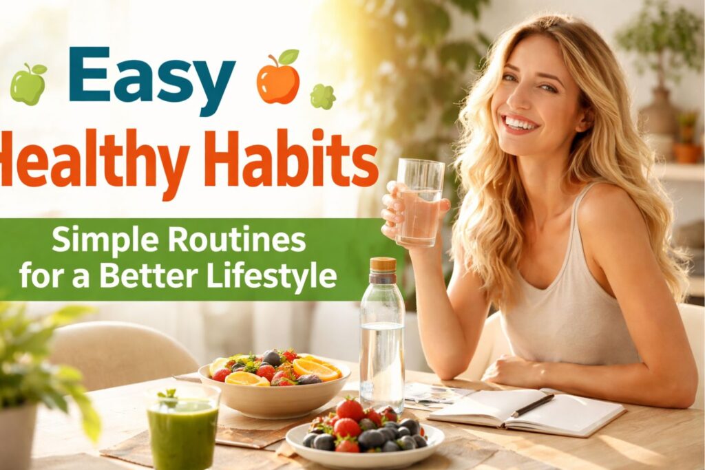 easy healthy habits lifestyle