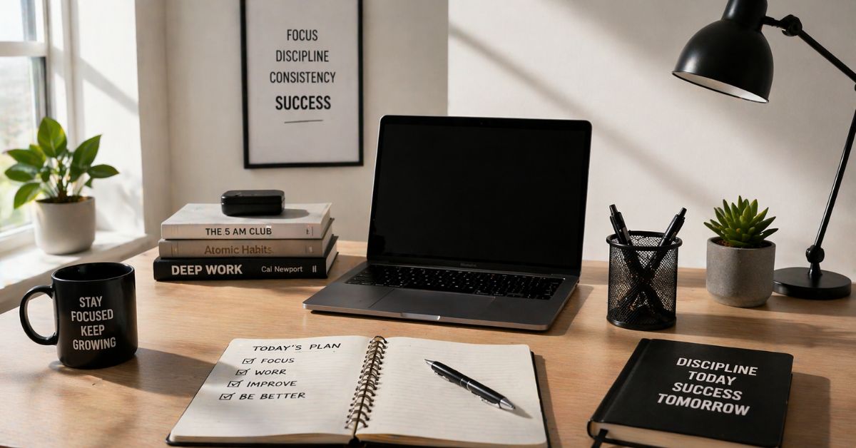 minimal workspace focus