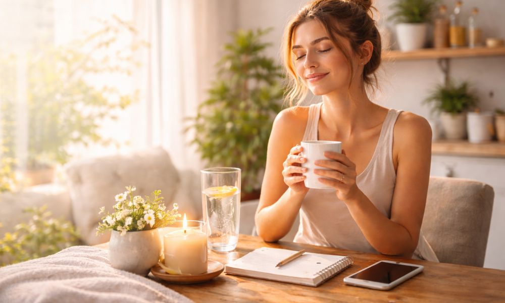 simple minimalist lifestyle calm